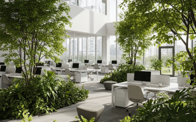 Paisagismo Corporativo – espaços internos